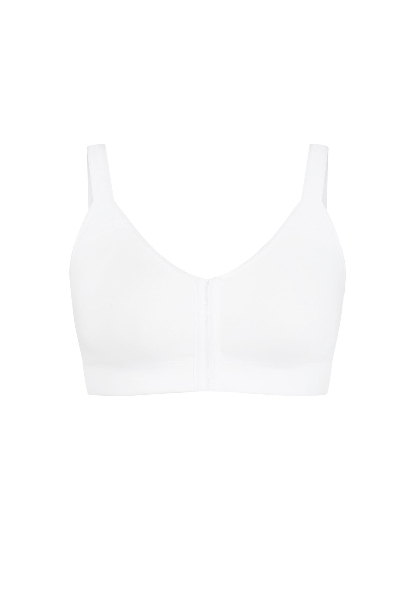 Comfort Cotton Wire Free Front Close Bra image number 2