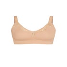 Comfort Cotton Wire Free Lace Bra image number null