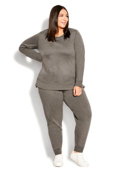 Hi Lo Sweat Top
