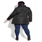 Belted Hood Puffer Coat image number 4