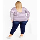 Sina Stripe Top image number 1