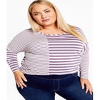 Sina Stripe Top image number 0
