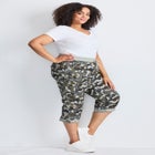 Cotton Roll Up Capri image number 2