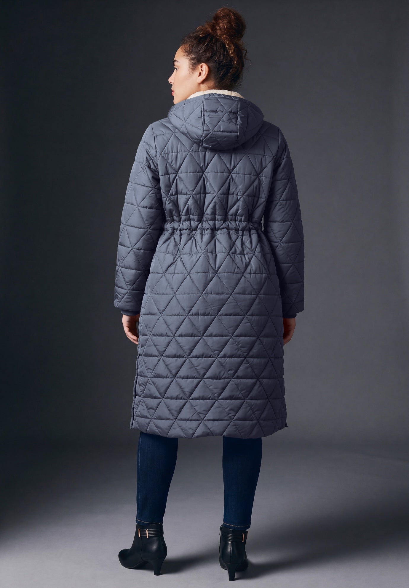 Quinn Longline Puffer Jacket image number 1