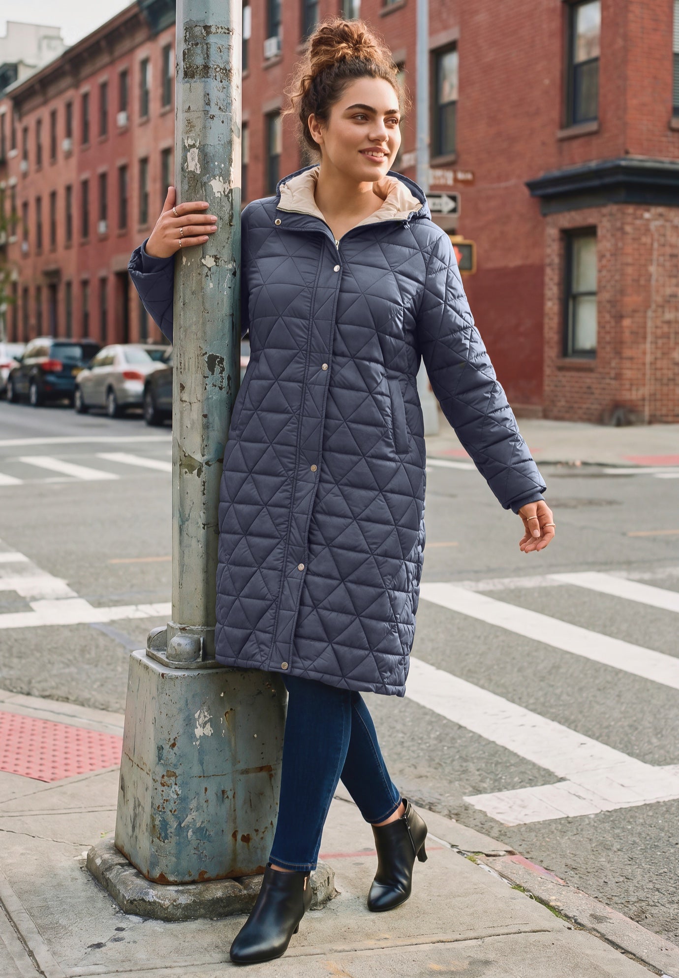 Quinn Longline Puffer Jacket image number 3