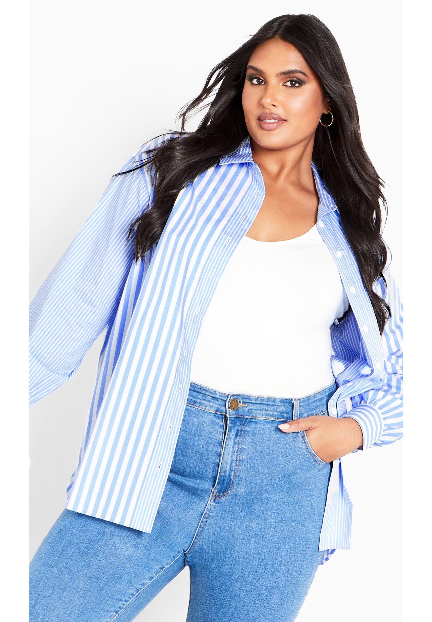 Stripe Mix Shirt image number 0