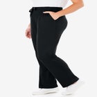 Sport Knit Straight-Leg Pull-On Pants image number null