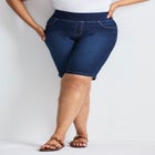 Butter Denim Pull On Short image number 3