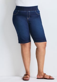 Butter Denim Pull On Short