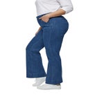 High-Waist Wide Leg Jeans image number null