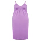 Lace Trim Maxi Sleep Dress image number null