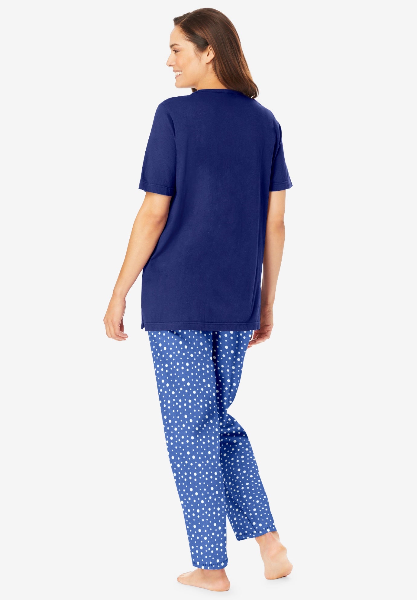 Graphic Tee Pure Cotton PJ Set image number 1