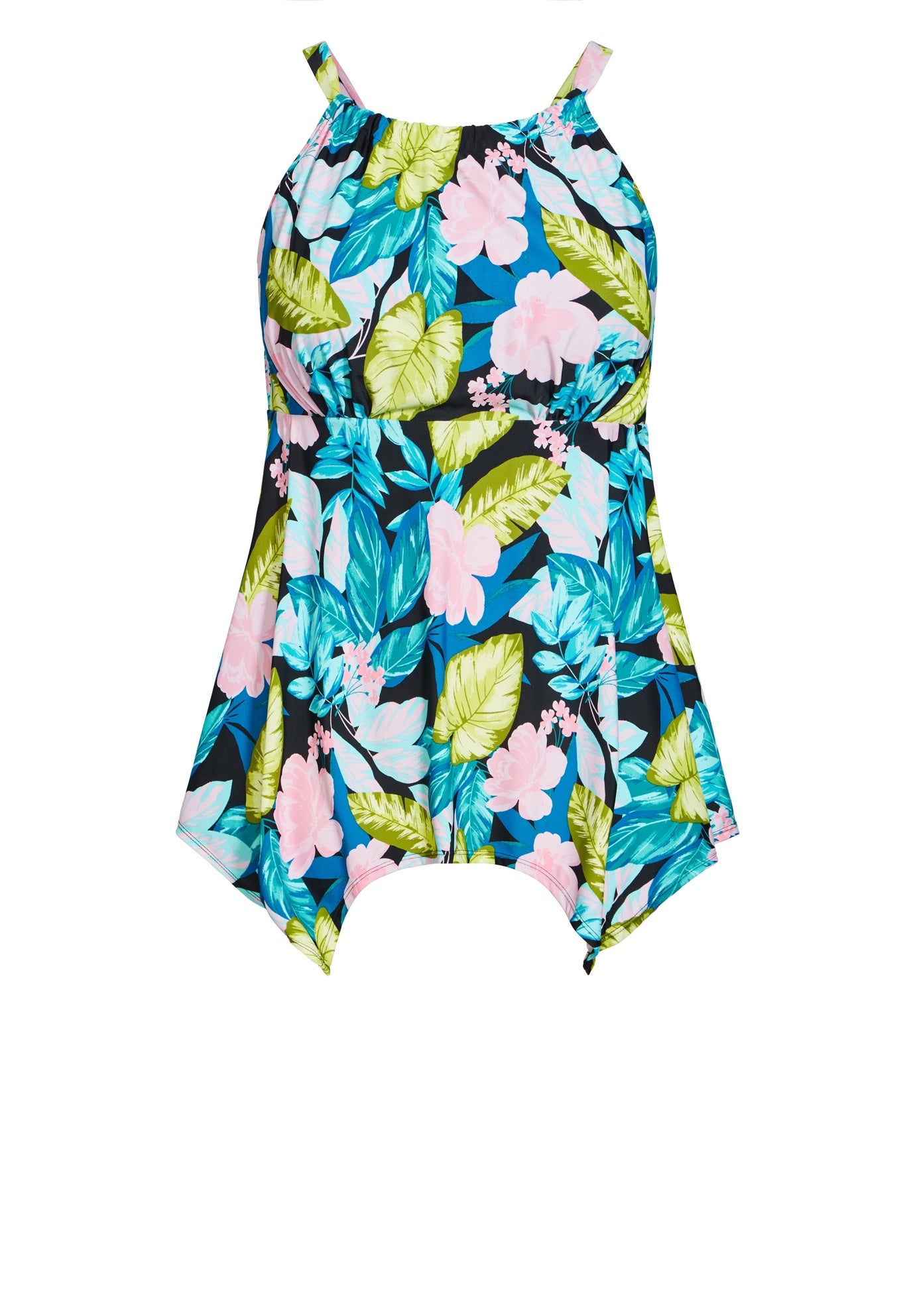 Hanki Print Tankini Top image number 2