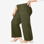 True Fit Stretch Denim Wide Leg Jean image number null