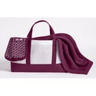 3pc Set Tote Throw & Socks image number null