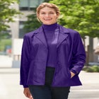 Leather Blazer image number null