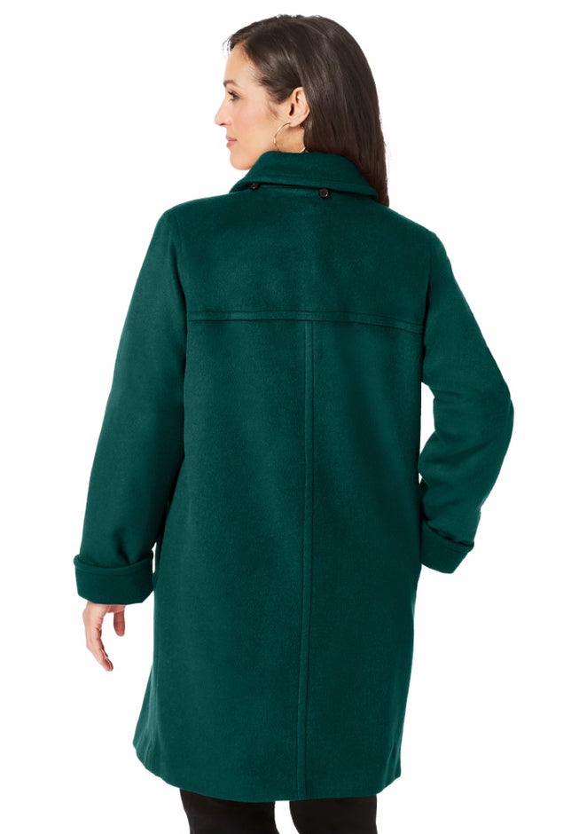Hooded Toggle Wool Coat image number 1
