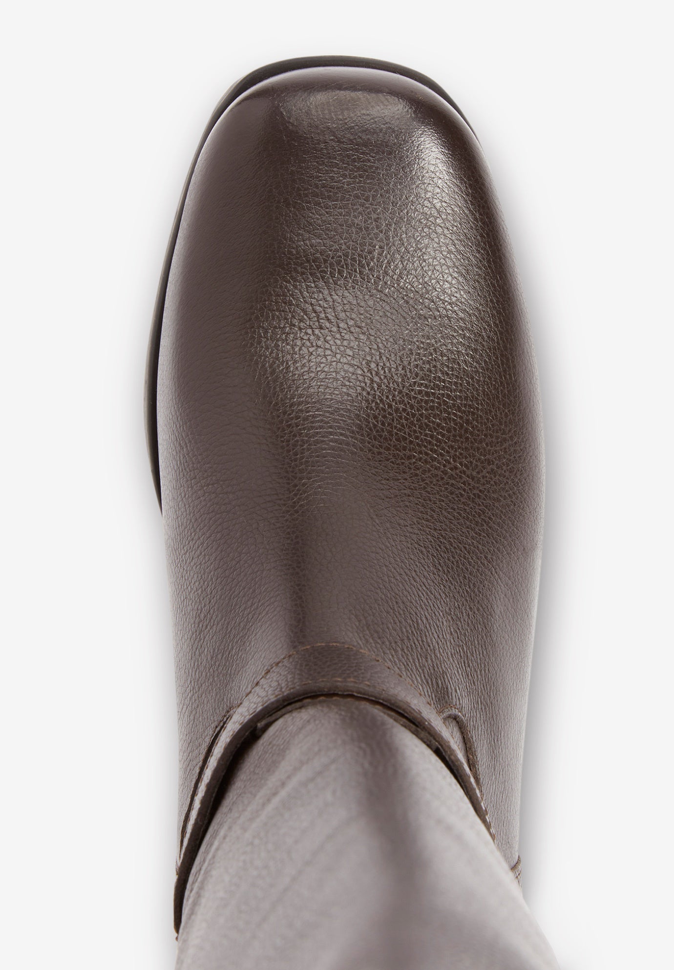 The Donna Tall Wide Calf Leather Boot By Comfortview image number 4