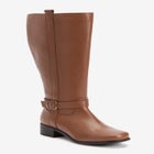 The Donna Tall Wide Calf Leather Boot By Comfortview image number null