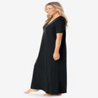 V-NECK SHORT SLEEVE MAXI LOUNGER image number null