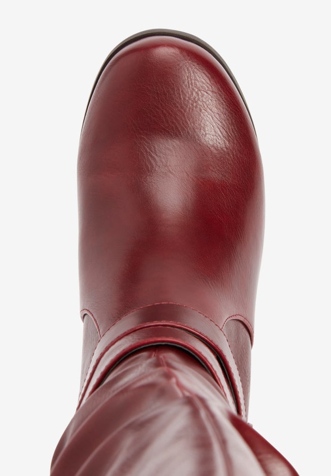 The Cleo Tall Wide Calf Boot By Comfortview image number 4