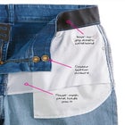 Tummy Control Denim Skirt image number null