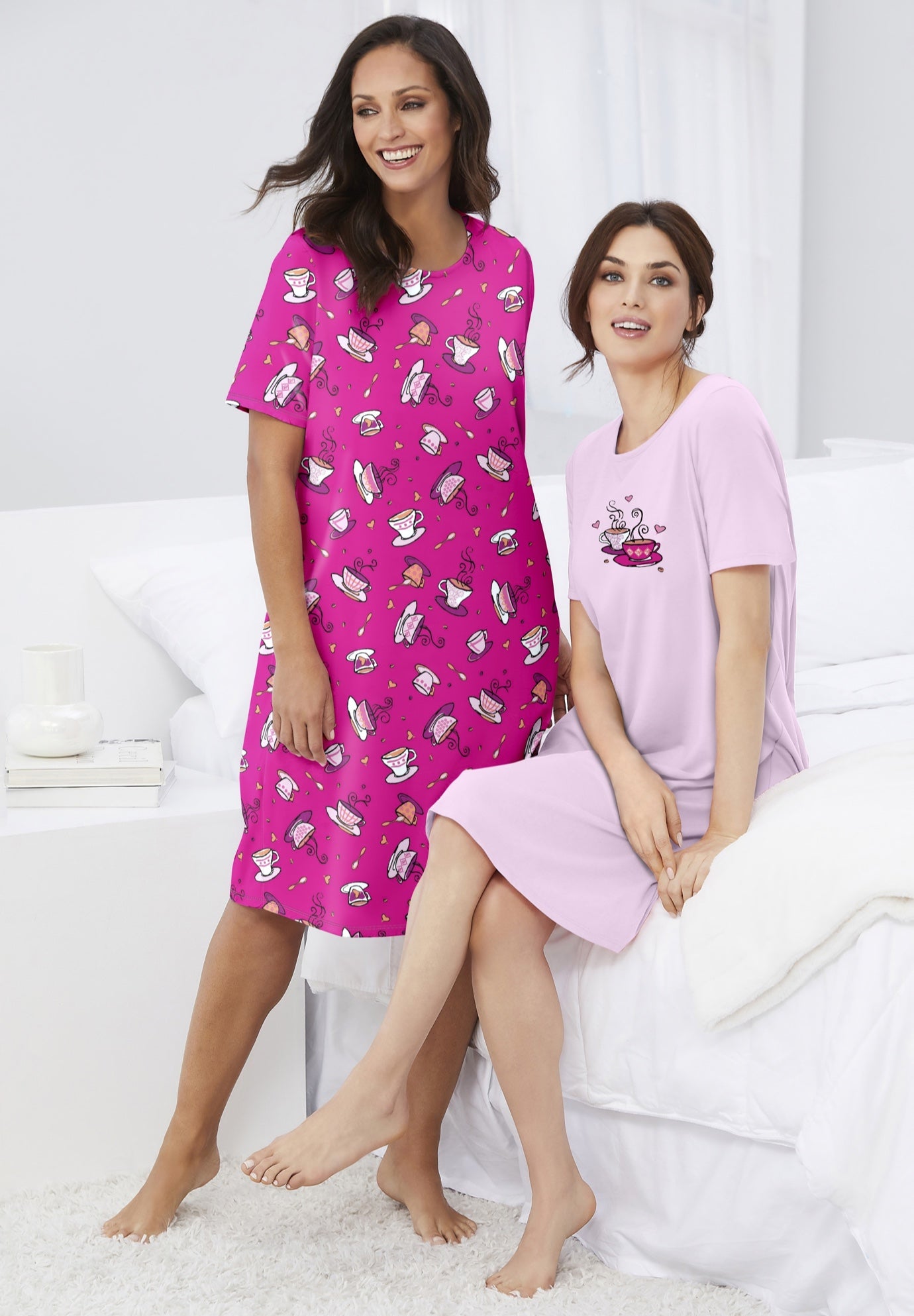 2-Pack Short-Sleeve Sleepshirt image number 3