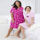 2-Pack Short-Sleeve Sleepshirt image number 3