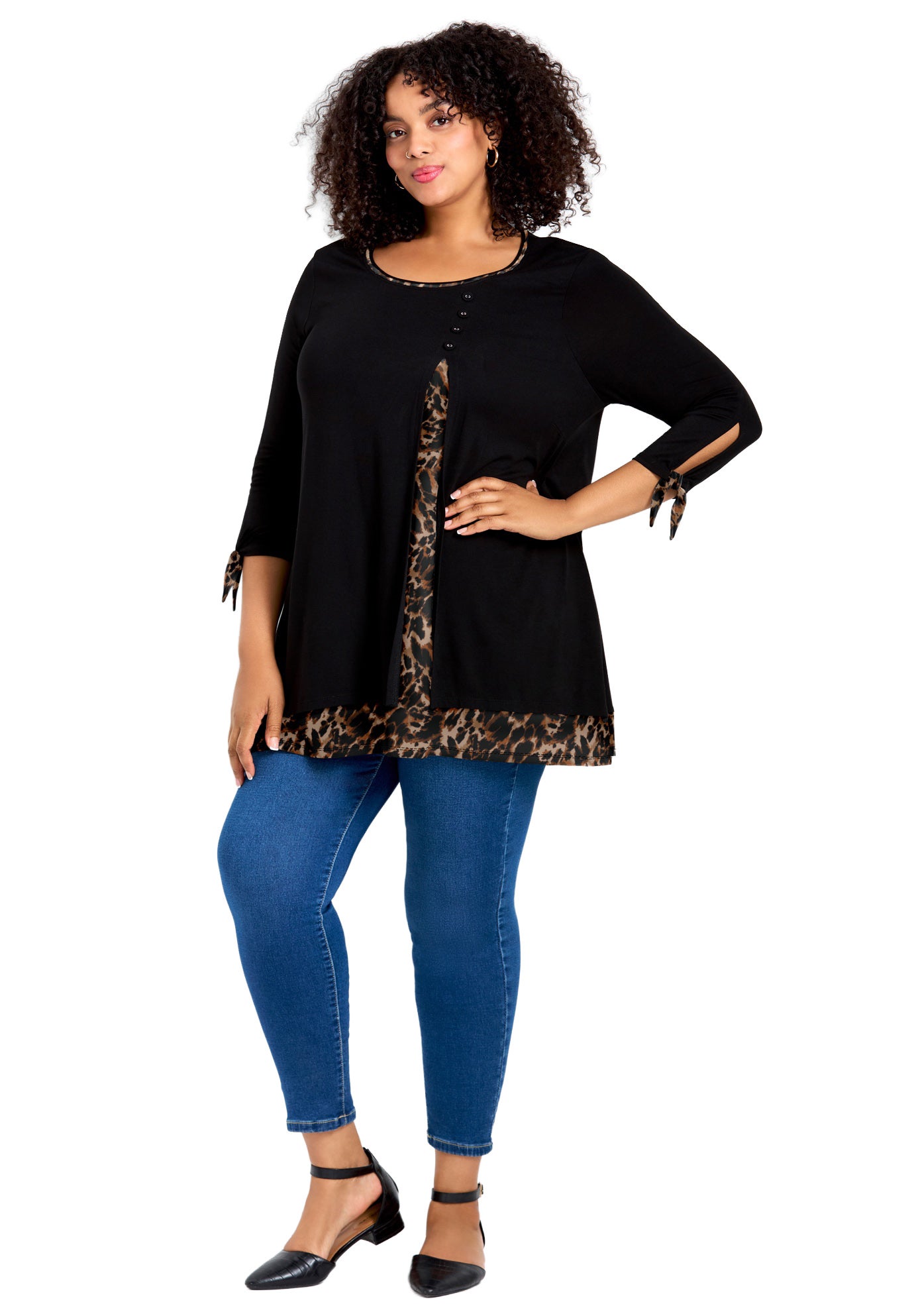 Alena Print Tunic image number 0