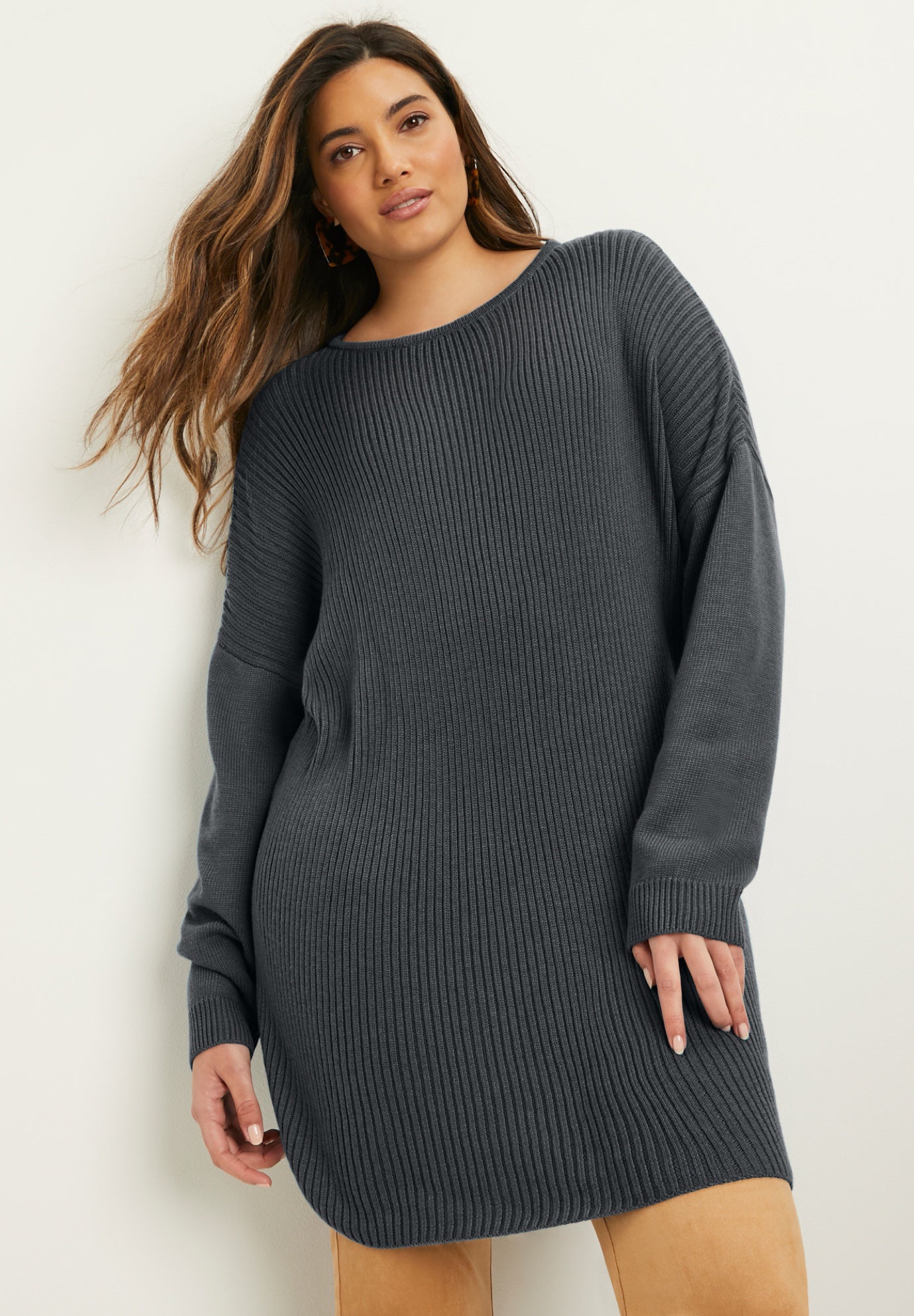 Touch of Cashmere Boatneck Sweater image number 0