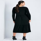 Nylah Tiered Knit Dress image number 1