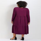 Nylah Tiered Knit Dress image number 1