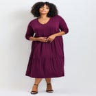 Nylah Tiered Knit Dress image number 0
