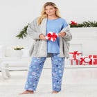 Dreams & Co.&reg; Fluffy Bed Jacket. image number null