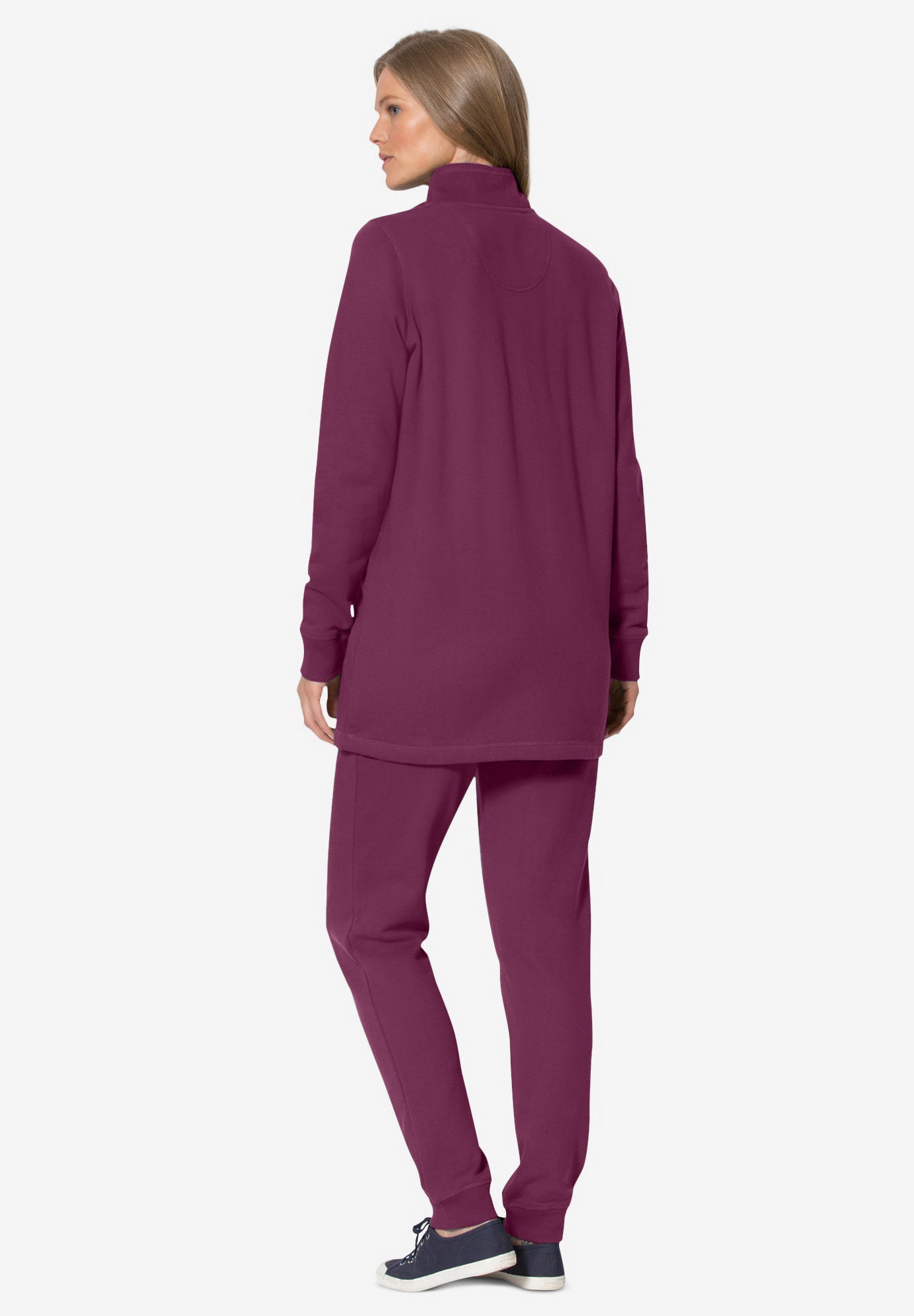 2-piece fleece sweatshirt set image number 1