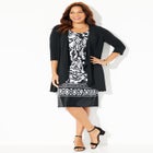 Soft Knit Jacket Dress image number null