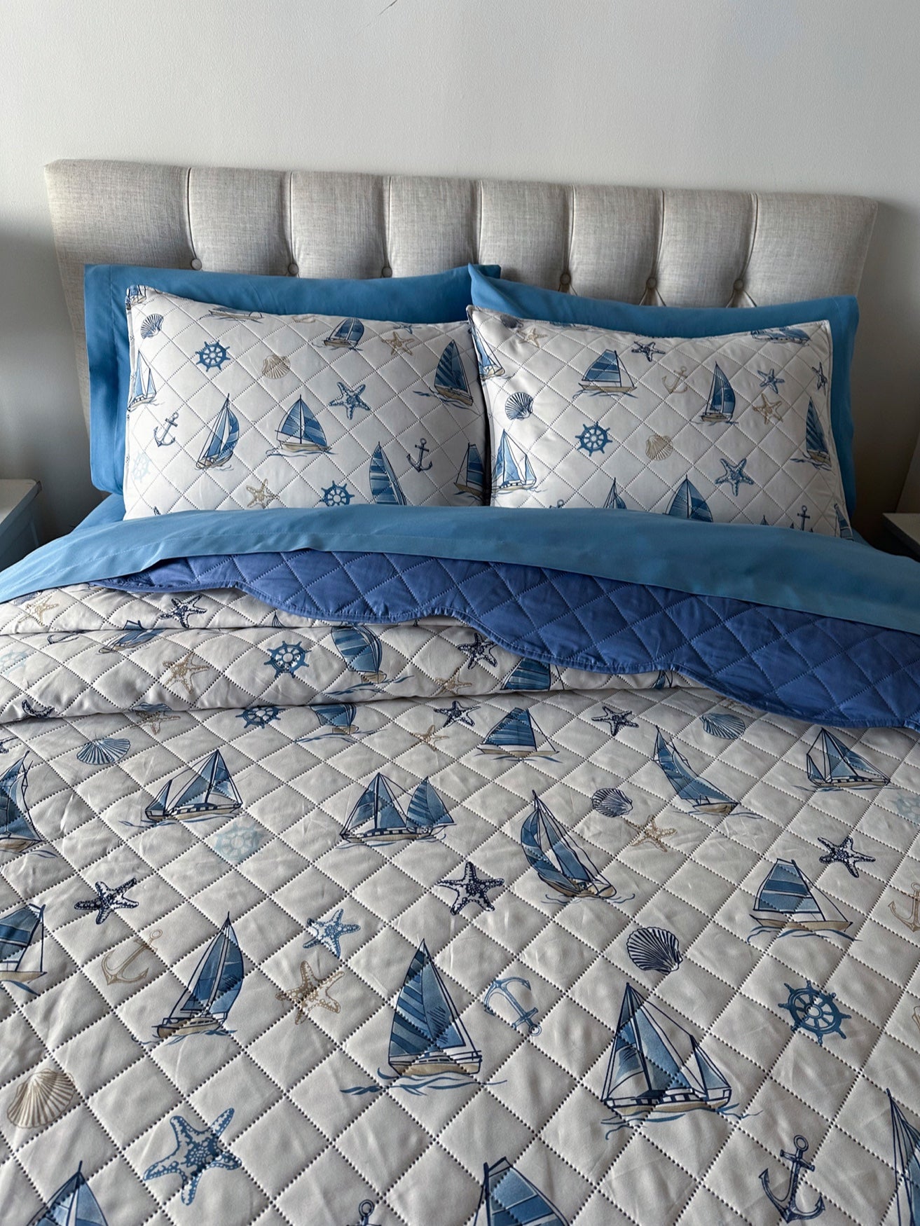 BH Studio Scalloped Hem Bedspread image number 6