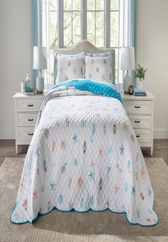 BH Studio Scalloped Hem Bedspread