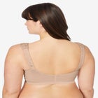 Jacquard Front-Close Wireless Bra image number null