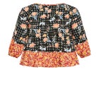 Imari Empire Waist Spliced Top image number 4