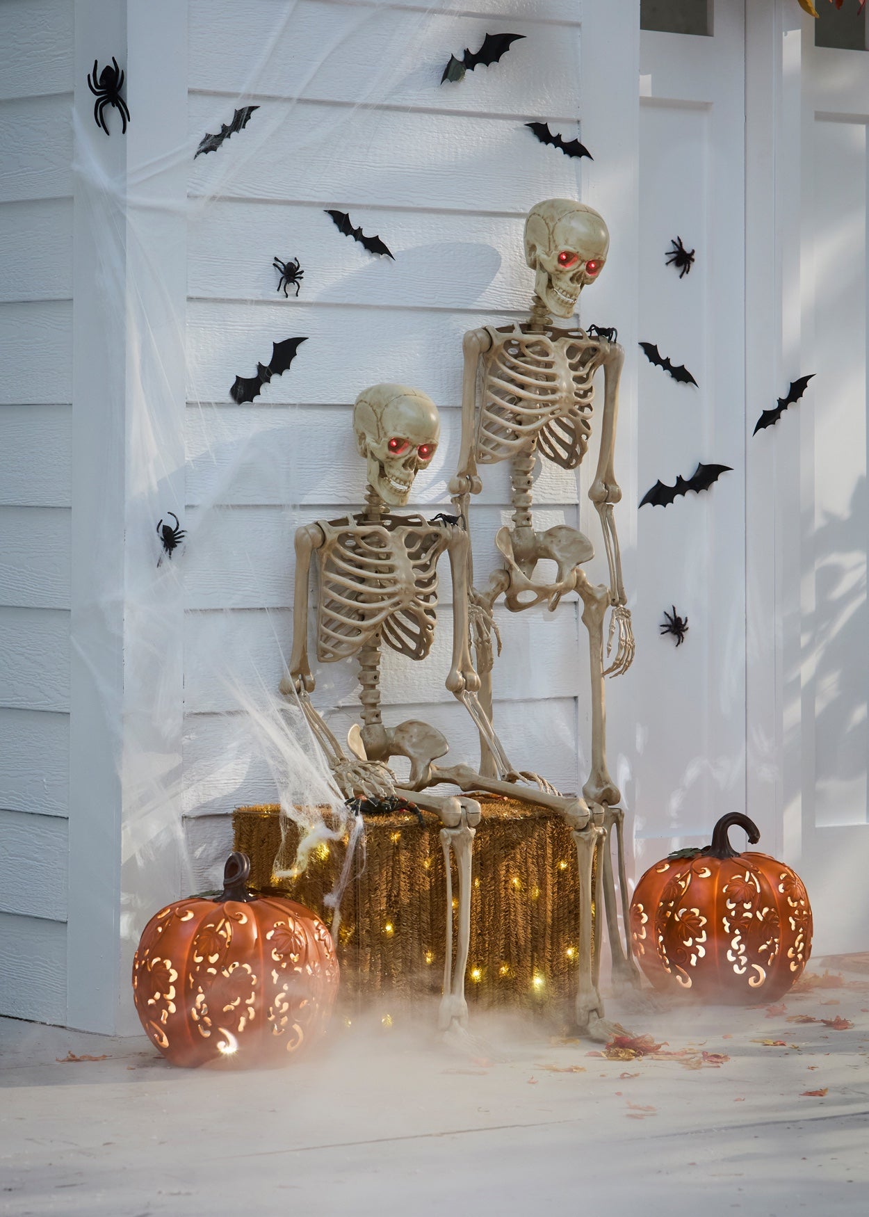 5' Pre-Lit Life-Sized Skeleton image number 0