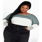 Sadie Colorblock Sweater image number 0