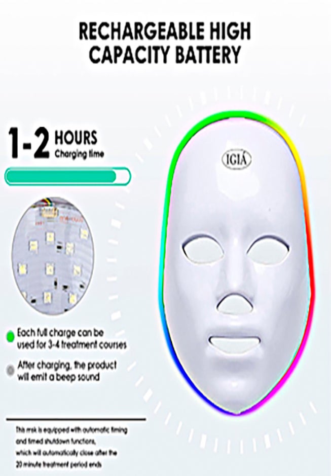 IGIA RE-GEN Facial LED Light Therapy Mask image number 3