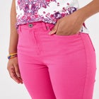 Stretch Denim Capri Pant image number null