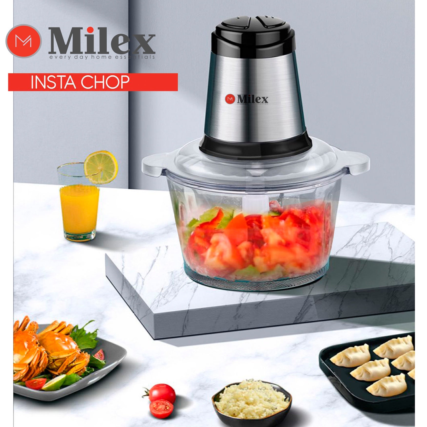 Milex&reg; Insta&trade; Chop 3L Food Processor image number 0
