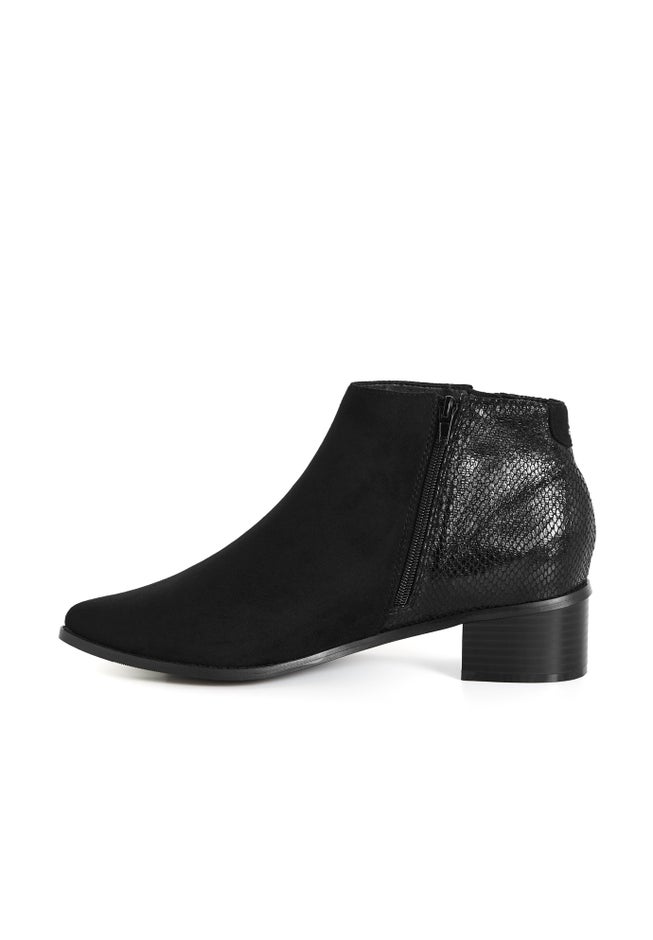 Arla Ankle Snake Skin Effect Boot image number 3