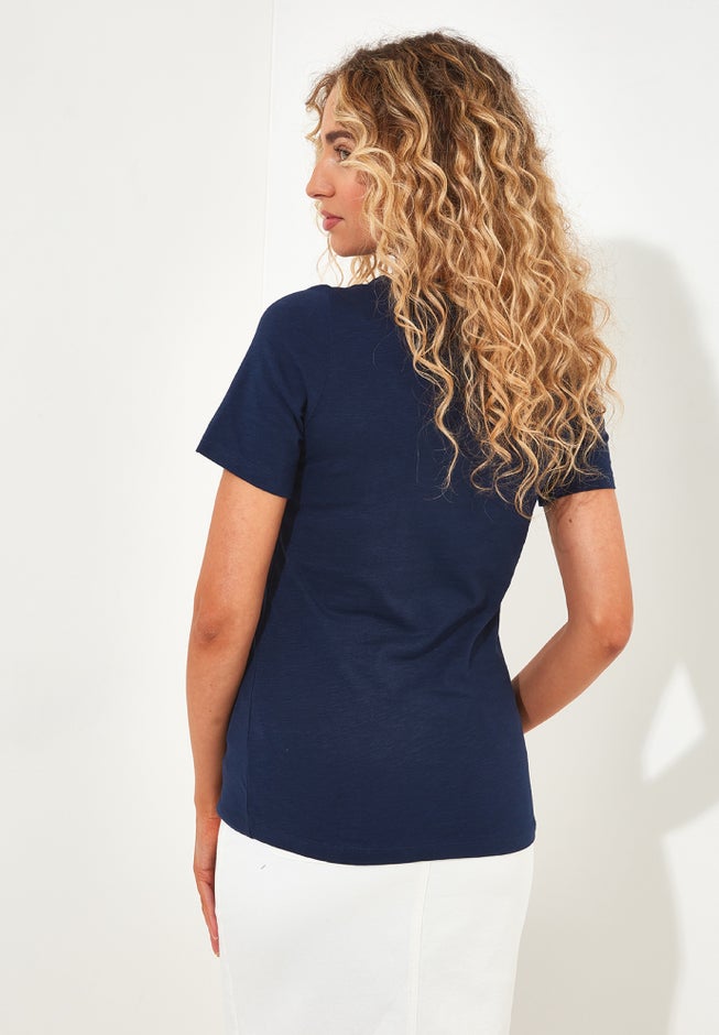 Stretch Cotton Graphic Tee image number 2