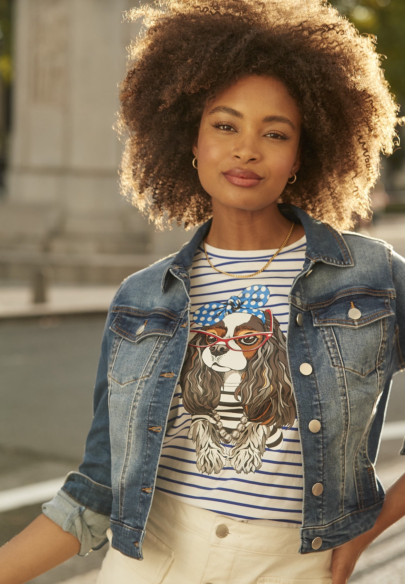 Stretch Cotton Graphic Tee image number 4