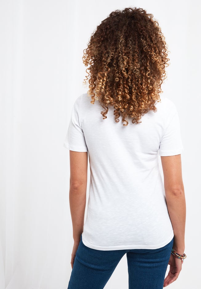 Stretch Cotton Graphic Tee image number 2