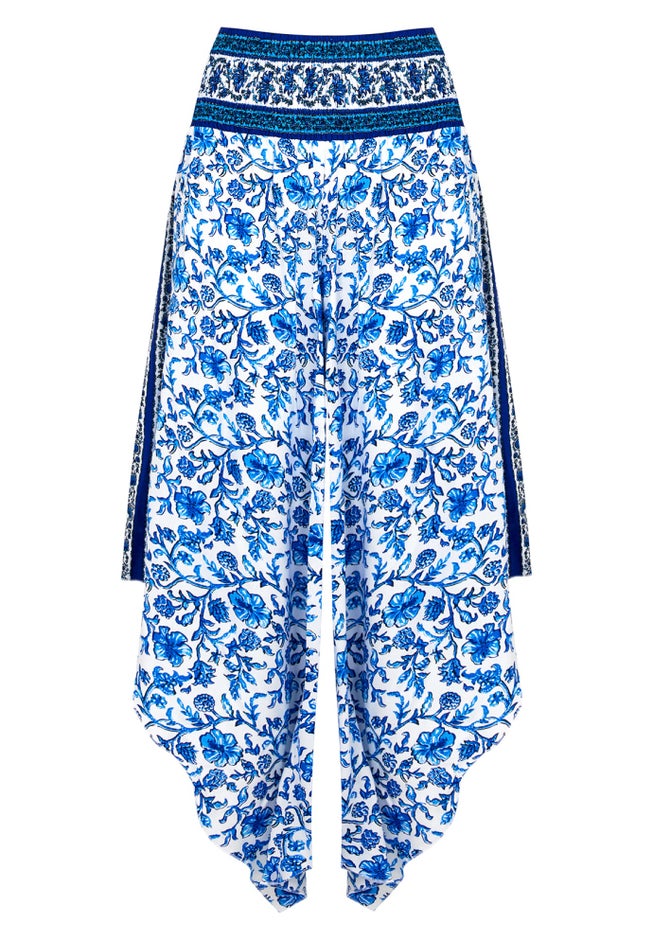 Flowy Crop Beach Pant image number null